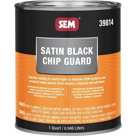 SEM PAINTS Satin Black Chip Guard 39814